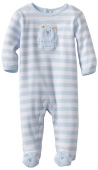 ABSORBA Baby-Boys Newborn Stripe Footie ABSORBA Baby-Boys Newborn Stripe Footie