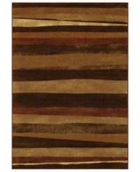 Anchor your space with earthbound appeal with Dalyn's gorgeous Monterey rug. Inspired by the elements, chocolate, hazelnut and amber swaths blend together for a warm, rich result, making the rug a natural addition to your contemporary decor. Anchor your space with earthbound appeal with Dalyn's gorgeous Monterey rug. Inspired by the elements, chocolate, hazelnut and amber swaths blend together for a warm, rich result, making the rug a natural addition to your contemporary decor.