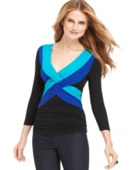 Do the twist with Cable & Gauge's braided-front top! Perfect for pairing with everything from jeans to a pencil skirt. Do the twist with Cable & Gauge's braided-front top! Perfect for pairing with everything from jeans to a pencil skirt.