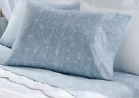 Ralph Lauren Springhill Blue Queen Fitted Sheet Ralph Lauren Springhill Blue Queen Fitted Sheet
