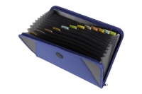 C-Line 48105 Expanding File with Zipper, Blue, Letter Size C-Line 48105 Expanding File with Zipper, Blue, Letter Size