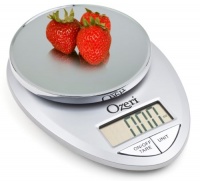 Ozeri Pro Digital Kitchen Food Scale, 1g to 12 lbs Capacity, Elegant Chrome Ozeri Pro Digital Kitchen Food Scale, 1g to 12 lbs Capacity, Elegant Chrome