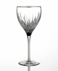 Miller Rogaska by Reed & Barton Soho Platinum Goblet, Clear, 12-Ounce Miller Rogaska by Reed & Barton Soho Platinum Goblet, Clear, 12-Ounce