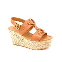 Lucky Brand Reba Open Toe Wedge Sandals Shoes Brown Womens Lucky Brand Reba Open Toe Wedge Sandals Shoes Brown Womens
