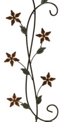Fetco Home Décor Katelyn Floral Scroll Wall Art Fetco Home Décor Katelyn Floral Scroll Wall Art
