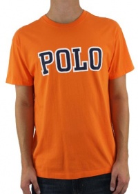 Polo Ralph Lauren Men's Graphic Shirt-Medium Orange Polo Ralph Lauren Men's Graphic Shirt-Medium Orange
