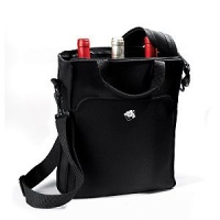 Wine Enthusiast 3-Bottle Neoprene Wine Tote Bag Wine Enthusiast 3-Bottle Neoprene Wine Tote Bag