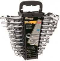 Wilmar W1069 22-Piece SAE/Metric Polished Combo Wrench Set