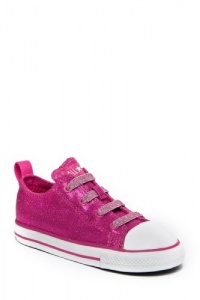 Converse Chuck Taylor® All Star® Stretch Lace Slip (Infant/Toddler) Raspberry Converse Chuck Taylor® All Star® Stretch Lace Slip (Infant/Toddler) Raspberry