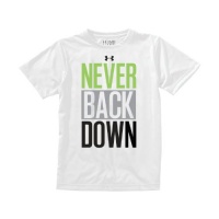 Under Armour Boys' UA Never Back Down T-Shirt Under Armour Boys' UA Never Back Down T-Shirt