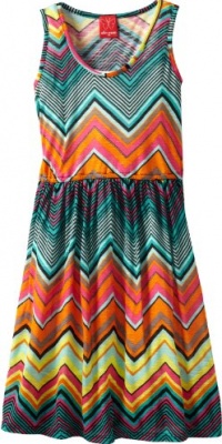 Ella Moss Girls 7-16 Sun Stream Dress, Multi, 7/8 Ella Moss Girls 7-16 Sun Stream Dress, Multi, 7/8