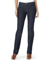 Skinny jeans get straightened out this season with this look from Calvin Klein Jeans. Dress them up with a fun blouse, or dress them down with an easy tee. Skinny jeans get straightened out this season with this look from Calvin Klein Jeans. Dress them up with a fun blouse, or dress them down with an easy tee.
