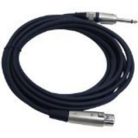 Pyle-Pro PPMJL15 15ft. Professional Microphone Cable 1/4'' Male to XLR Female Pyle-Pro PPMJL15 15ft. Professional Microphone Cable 1/4'' Male to XLR Female