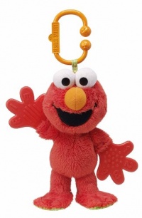 Sesame Street Teether Baby Rattle Toy