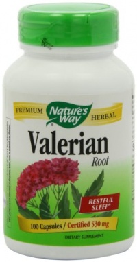 Nature's Way Valerian Root, 530 mg, 100 Capsules,