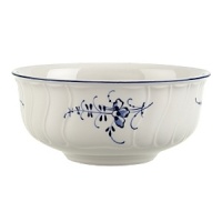Delicate dark blue floral sprays adorn this timeless bowl made from premium porcelain, perfect for morning cereal or evening soups. Delicate dark blue floral sprays adorn this timeless bowl made from premium porcelain, perfect for morning cereal or evening soups.
