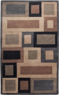 Rizzy Home PR0244 Pandora 8-Feet by 8-Feet Round Area Rug, Gray Rizzy Home PR0244 Pandora 8-Feet by 8-Feet Round Area Rug, Gray