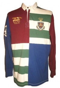 Polo Ralph Lauren Men's Multi Color Long Sleeve Rugby Shirt Polo Ralph Lauren Men's Multi Color Long Sleeve Rugby Shirt