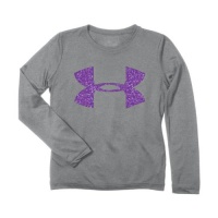 Under Armour Girls' UA Tech™ Big Logo Long Sleeve Under Armour Girls' UA Tech™ Big Logo Long Sleeve