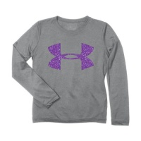 Under Armour Girls' UA Tech™ Big Logo Long Sleeve