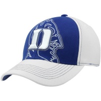 NCAA Duke Blue Devils Mixer 1 Fit Cap, White, One Size NCAA Duke Blue Devils Mixer 1 Fit Cap, White, One Size