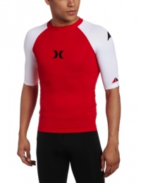 Hurley Men's One and Only Short Sleeve Rashguard Hurley Men's One and Only Short Sleeve Rashguard