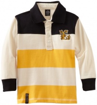 LRG - Kids Boys 8-20 Creative Uniform Co Rugby Shirt, Natural, Large LRG - Kids Boys 8-20 Creative Uniform Co Rugby Shirt, Natural, Large