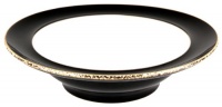 Denby Praline Noir Wide Rimmed Soup/Cereal Bowl, Set of 4