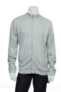 Alfani Red Men's Light Gray Full Zip Sweatshirt Alfani Red Men's Light Gray Full Zip Sweatshirt