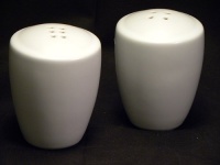 Noritake Colorwave Salt and Pepper Shaker, White Noritake Colorwave Salt and Pepper Shaker, White