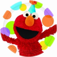Sesame Street Elmo Party - Dinner Plates Party Accessory Sesame Street Elmo Party - Dinner Plates Party Accessory