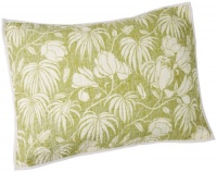 Tommy Bahama Plantation Floral Sham Lime, Standard Tommy Bahama Plantation Floral Sham Lime, Standard
