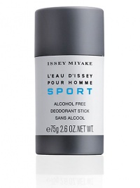 The Alcohol Free Deodorant Stick helps maintain a refreshed and energized feeling, while keeping odor controlled. 2.6 oz. The Alcohol Free Deodorant Stick helps maintain a refreshed and energized feeling, while keeping odor controlled. 2.6 oz.