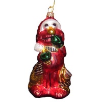 Kurt Adler Polonaise Sesame Street Elmo Glass Ornament Kurt Adler Polonaise Sesame Street Elmo Glass Ornament