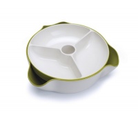Joseph Joseph Large Double Dish, Stone and White Joseph Joseph Large Double Dish, Stone and White