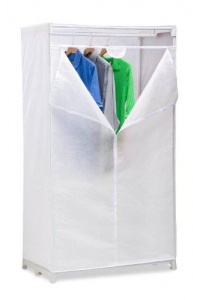 Honey-Can-Do WRD-01271 36-Inch Wide Storage Closet with Window, White Honey-Can-Do WRD-01271 36-Inch Wide Storage Closet with Window, White