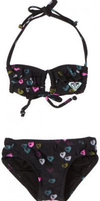 Roxy Kids Girls 2-6X Toddler Angel Ruffle Set, Black Multi, 3T Roxy Kids Girls 2-6X Toddler Angel Ruffle Set, Black Multi, 3T