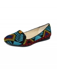 Pattern and texture are the name of the game. And the Gale smoking flats by INC International Concepts are totally winning. From studs to ethnic prints, there's a version for everybody. Pattern and texture are the name of the game. And the Gale smoking flats by INC International Concepts are totally winning. From studs to ethnic prints, there's a version for everybody.