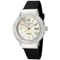 Swiss Legend Women's 20032D-02 South Beach Collection Diamond Accented Black Rubber Watch Swiss Legend Women's 20032D-02 South Beach Collection Diamond Accented Black Rubber Watch
