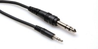 Hosa Cable CMS110 1/8 inch TRS to 1/4 Inch TRS Adapter Cable - 10 Foot Hosa Cable CMS110 1/8 inch TRS to 1/4 Inch TRS Adapter Cable - 10 Foot