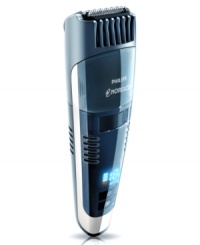 Laid-back stubble happens overnight and now keeping it at that perfect length is effortless too with a precision zoom lock that trims to your exact specifications and a hair length indicator that keeps you in the know. This vacuum trimmer is made to groom on the go with a collection chamber that captures castoffs during use. 45-day warranty. Model QT4070. Laid-back stubble happens overnight and now keeping it at that perfect length is effortless too with a precision zoom lock that trims to your exact specifications and a hair length indicator that keeps you in the know. This vacuum trimmer is made to groom on the go with a collection chamber that captures castoffs during use. 45-day warranty. Model QT4070.