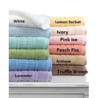 Martha Stewart Collection Bath Towels, Plush Hand Towel Ivory Martha Stewart Collection Bath Towels, Plush Hand Towel Ivory