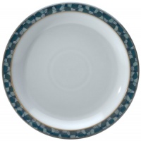 Denby Azure Shell Dessert/Salad Plate, Set of 4 Denby Azure Shell Dessert/Salad Plate, Set of 4