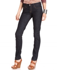 With an extra dark wash and a skinny fit, Lucky Brand Jeans' denim hits all the style marks. Dress up or down with ease--looks as great with wedges as boat shoes! With an extra dark wash and a skinny fit, Lucky Brand Jeans' denim hits all the style marks. Dress up or down with ease--looks as great with wedges as boat shoes!