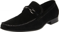 Stacy Adams Men's Lasalle Slip-On,Black Suede,9 M US