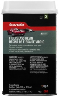 Bondo 402 Fiberglass Resin Quart Can - 29 fl. oz. Bondo 402 Fiberglass Resin Quart Can - 29 fl. oz.