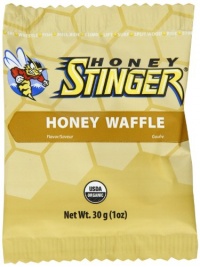 Honey Stinger Organic Waffles, Honey, 1-Ounce Packages (Pack of 16) Honey Stinger Organic Waffles, Honey, 1-Ounce Packages (Pack of 16)