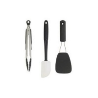 OXO Good Grips Safe for Non-Stick Cookware Set, Black OXO Good Grips Safe for Non-Stick Cookware Set, Black