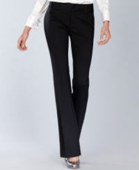 Try a better way to wear bootcut. INC's pants feature a slim fit and a narrower leg opening for a sleek, tailored look. Try a better way to wear bootcut. INC's pants feature a slim fit and a narrower leg opening for a sleek, tailored look.