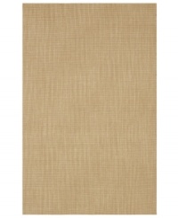 Lay down a streamlined, casual look that enhances any setting with the Sandbar area rug from Dalyn. Durable nylon strands present nature-inspired style while cozy wool fibers complete the construction with sophisticated minimalism. Hand-loomed in India for impeccable quality.